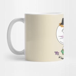 Virgo zodiac funny cat Mug